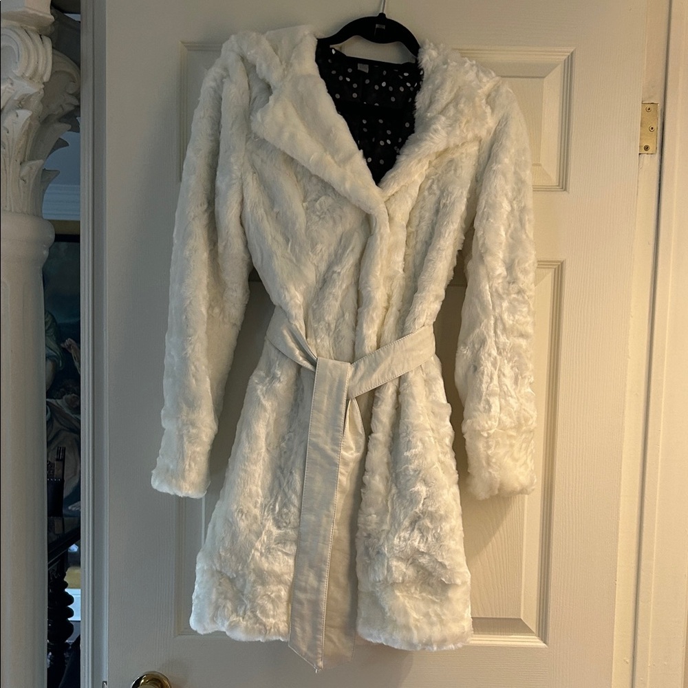 Armani Jeans Cream Teddy Jacket